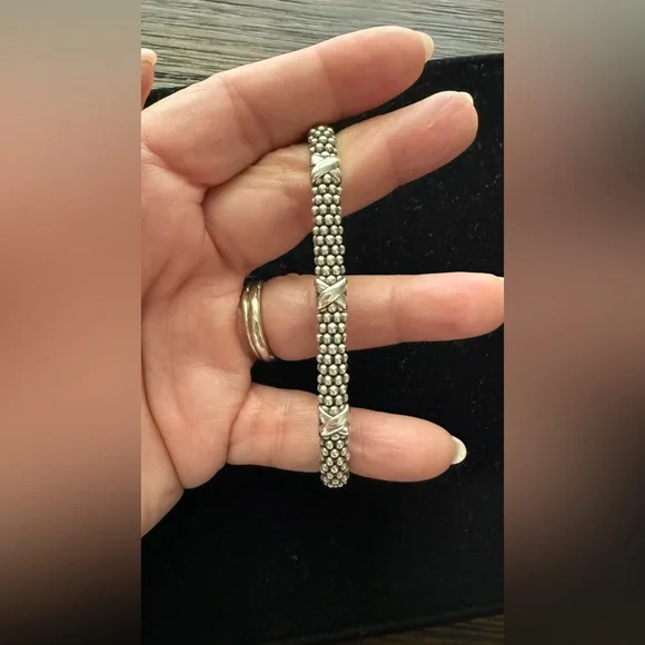 Lagos Three Station X Caviar Bracelet
6mm Size Medium - Picture 4 of 12